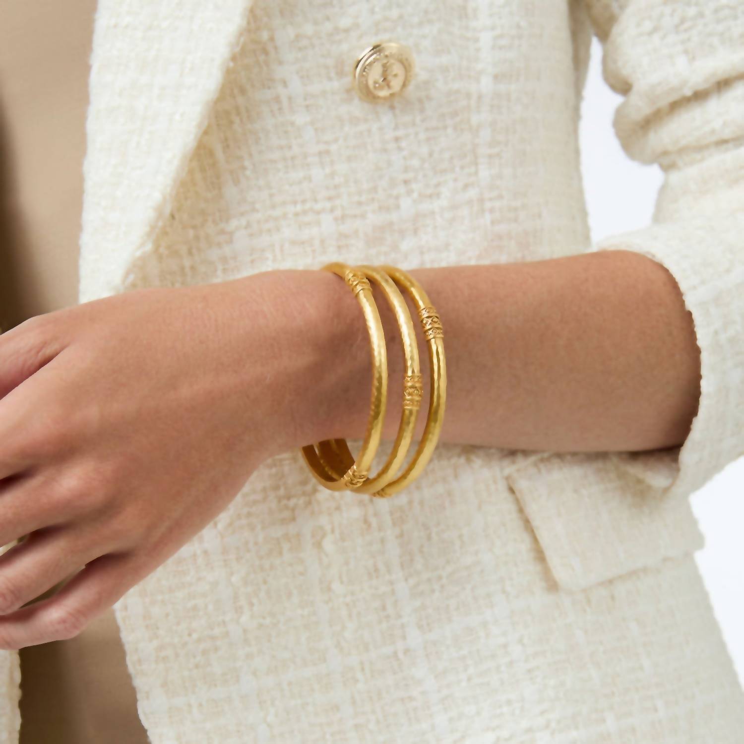 Julie Vos - Catalina Bangle - bracelets - gold - jewelry