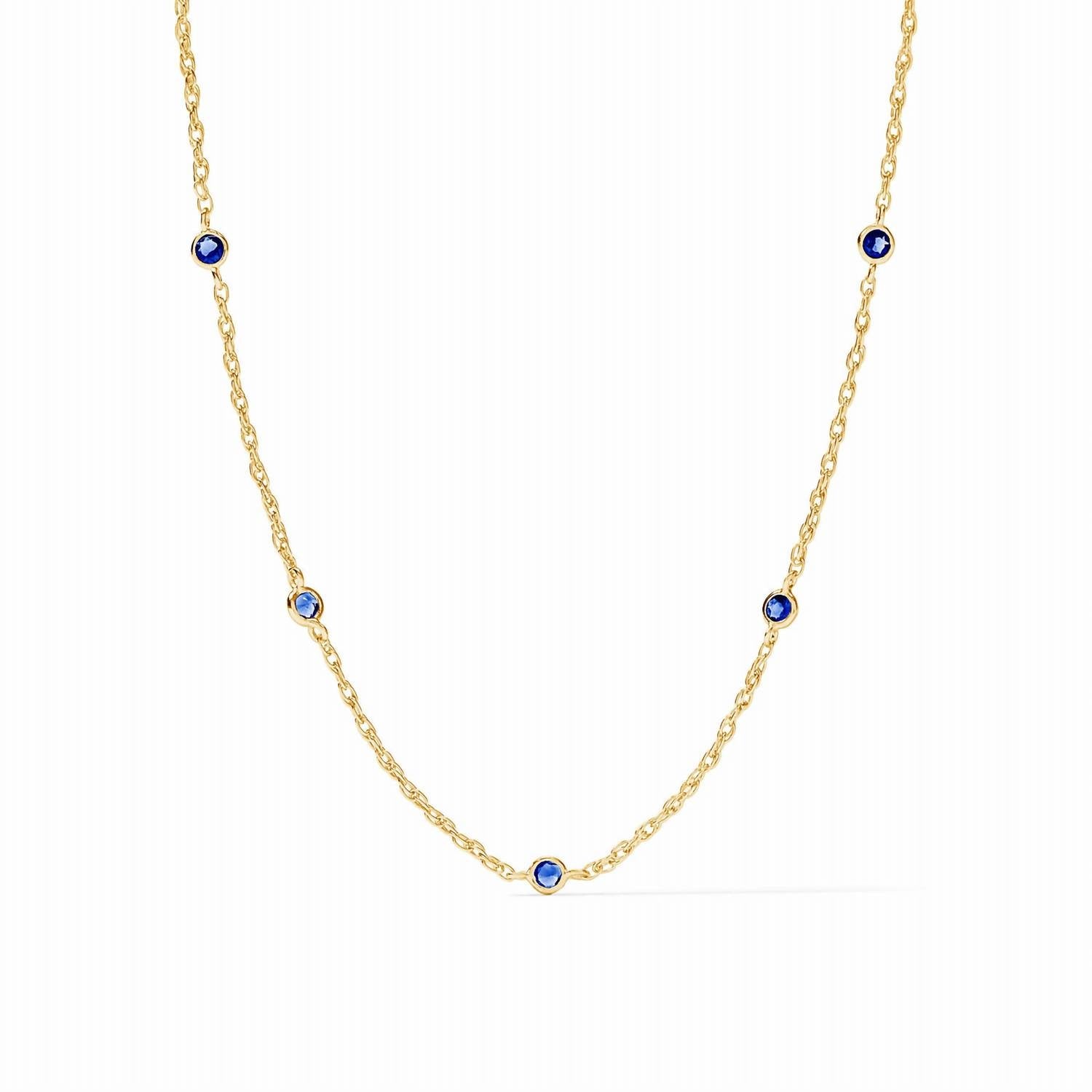 Julie Vos - Celeste Delicate Station Necklace - gold - jewelry - necklaces