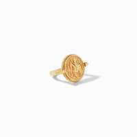 Julie Vos - Coin Revolving Ring - gold - jewelry - rings