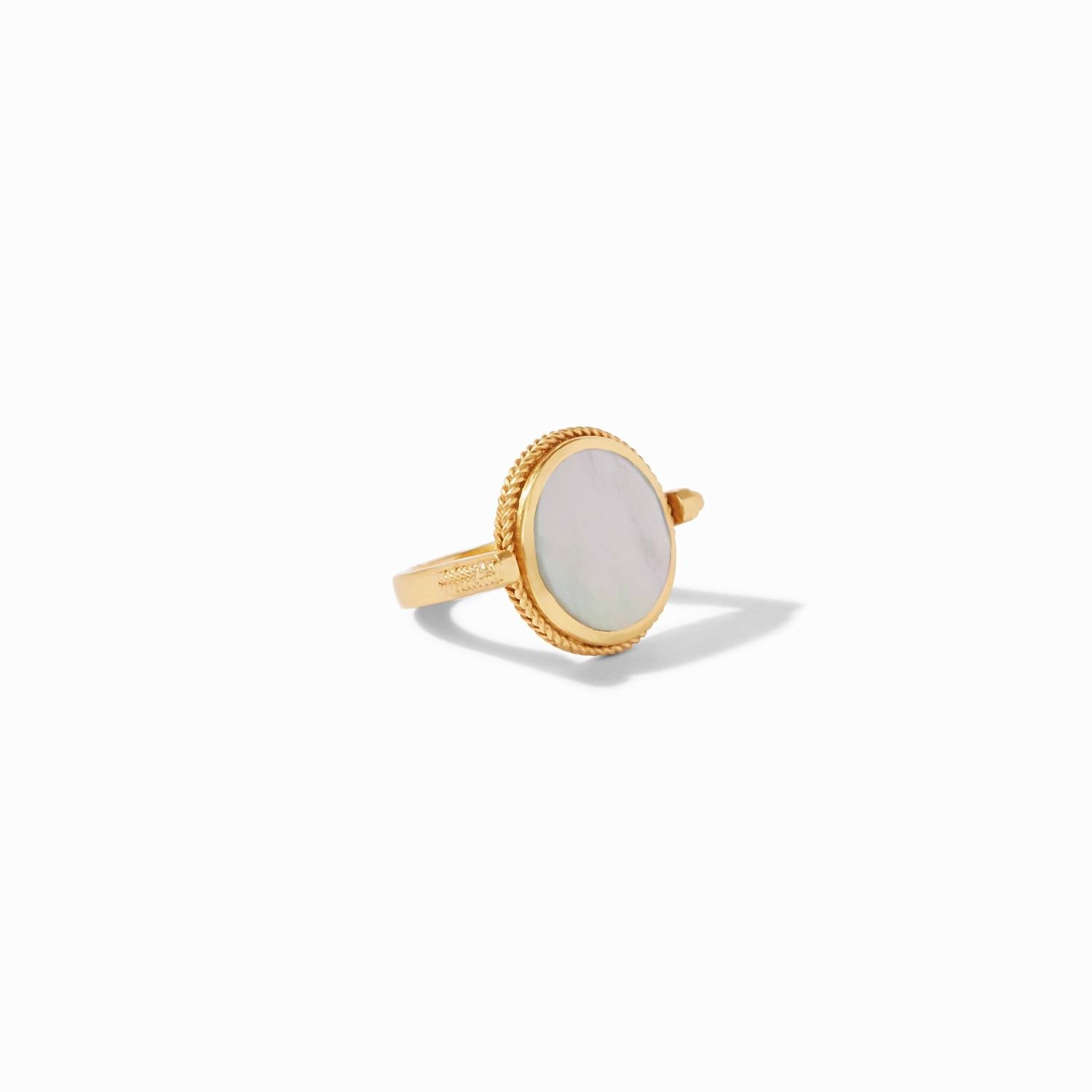 Julie Vos - Coin Revolving Ring - gold - jewelry - rings