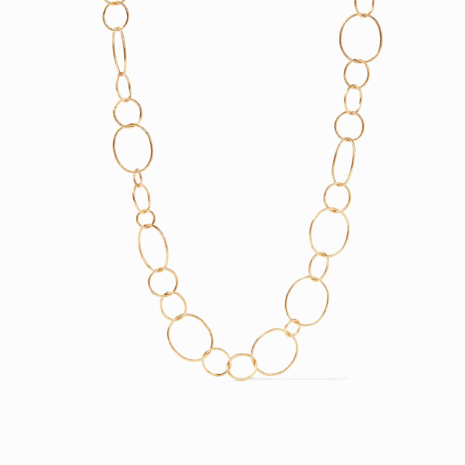 Julie Vos - Colette Textured Necklace - gold - jewelry - necklaces
