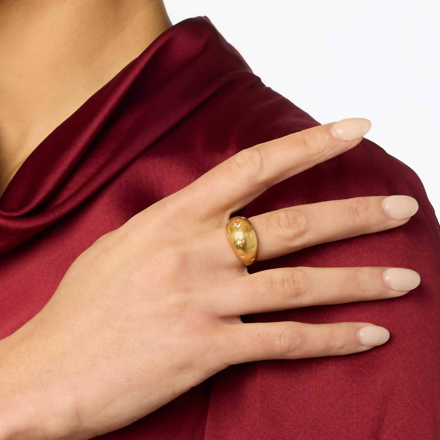 Julie Vos - Luna Ring - gold - jewelry - rings