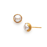 Julie Vos - Penelope Stud Earrings - earrings - gold - jewelry