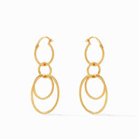 Julie Vos - Simone 3 - in - 1 Earring - earrings - gold - jewelry