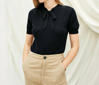 Jumper1234 - Ribbed Pointelle Tee
