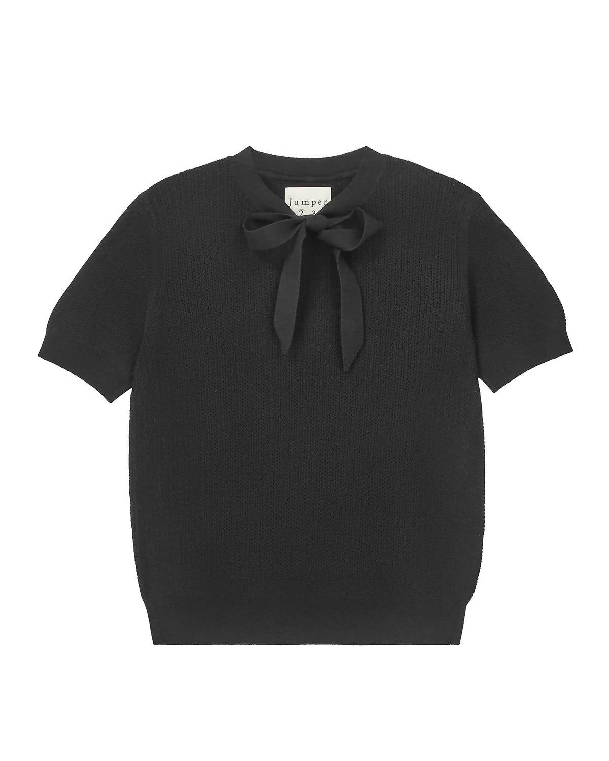 Jumper1234 - Ribbed Pointelle Tee