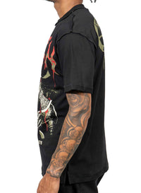 Juren - Death Before Dishonor Distressed Tee