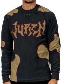 Juren - Freddy Patchwork Crewneck Sweater