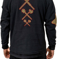 Juren - Freddy Patchwork Crewneck Sweater