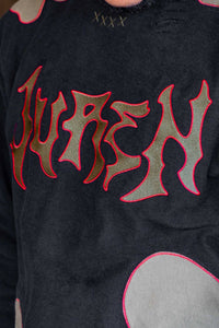 Juren - Freddy Patchwork Crewneck Sweater