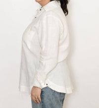 Just Bee Queen - Beckett Shirt - blouses - clothing - linen