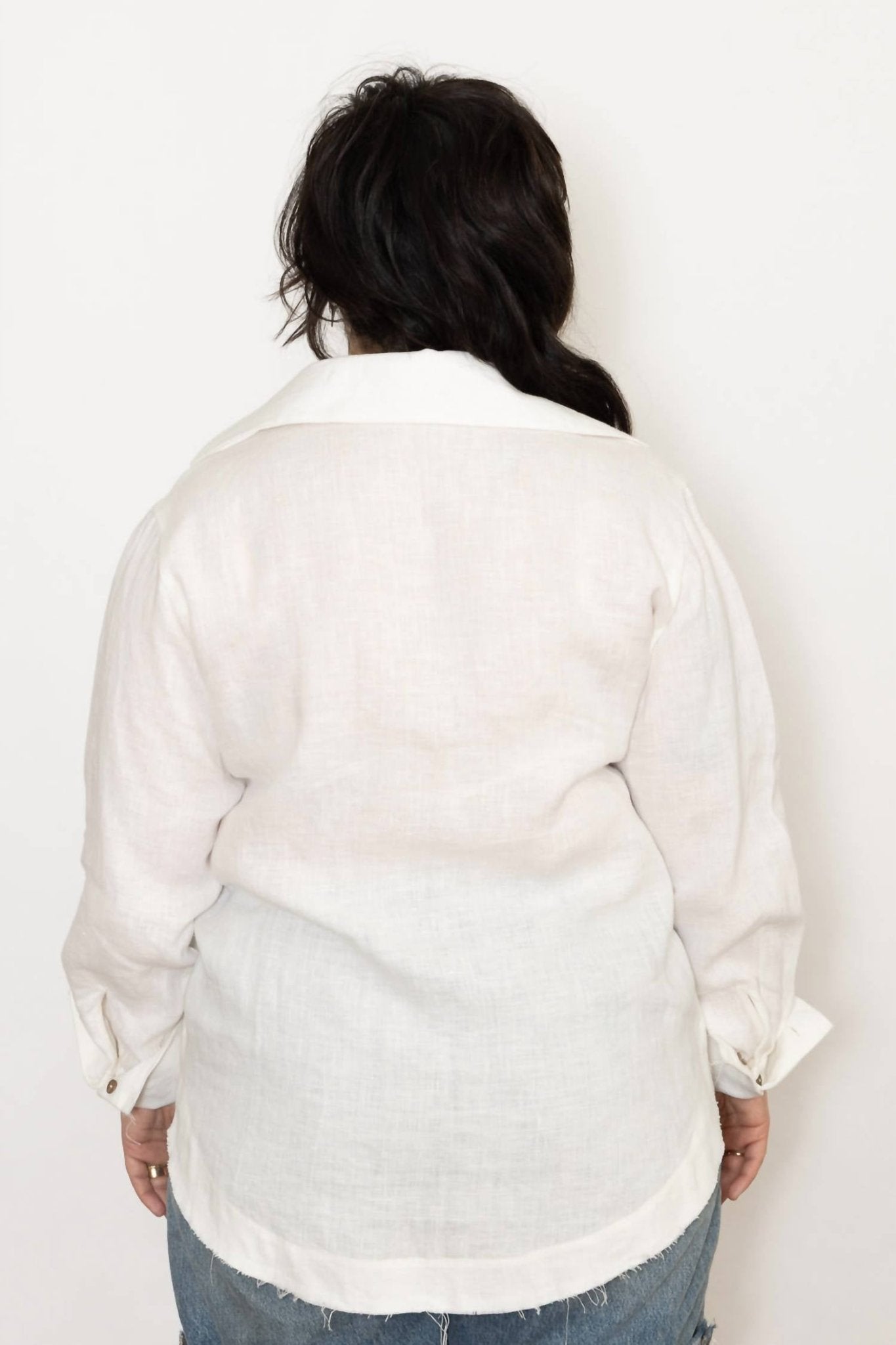 Just Bee Queen - Beckett Shirt - blouses - clothing - linen