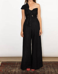 Just Bee Queen - Eden Jumpsuit - black - clothing - jumpsuits