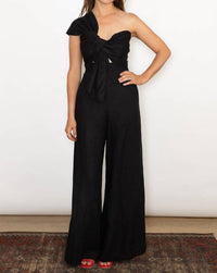 Just Bee Queen - Eden Jumpsuit - black - clothing - jumpsuits