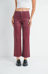 Just Black Denim - The Coated Straight Leg