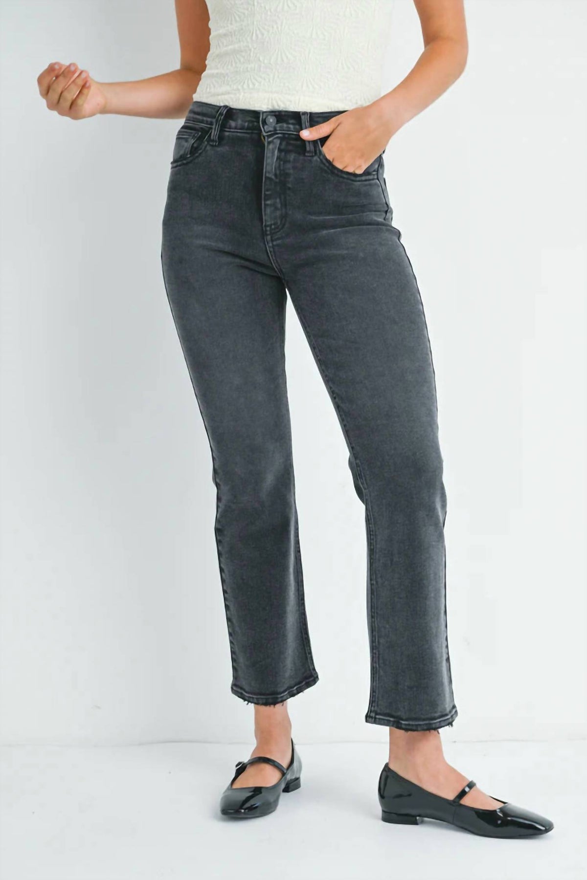Just Black Denim - High Rise Stretch Jeans