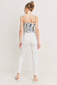 Just Black Denim - Judie High Rise Straight Jeans