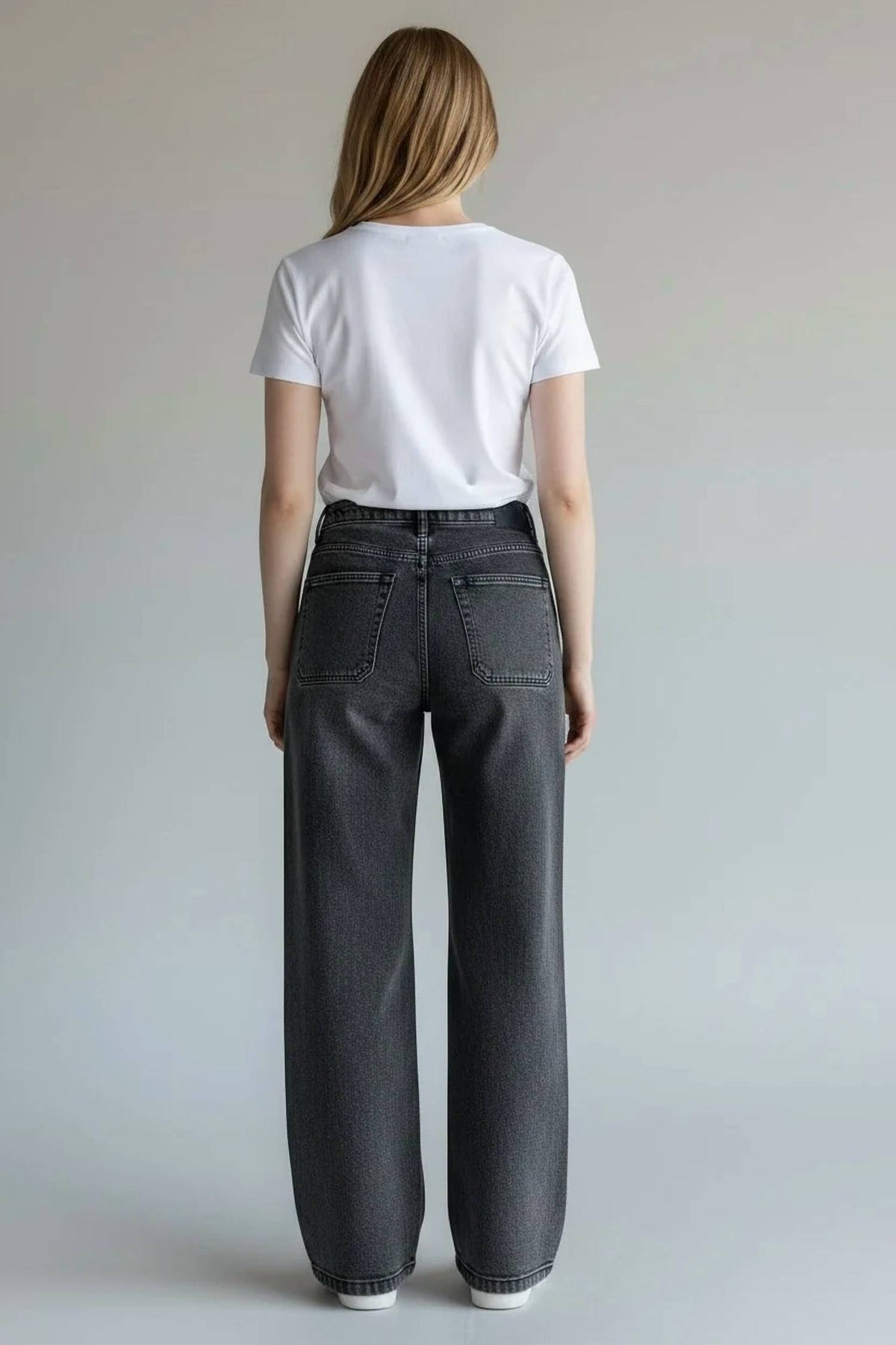 Just Black Denim - Mini Patch Pocket Jeans