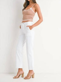 Just Black Denim - Straight Leg Utility Jeans