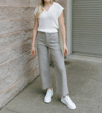 Just Black Denim - Utility Pant