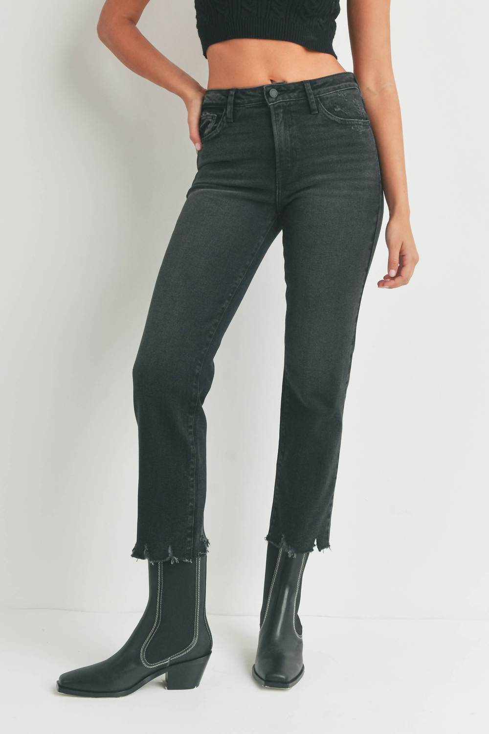 Just Black Denim - Vintage Straight Jean