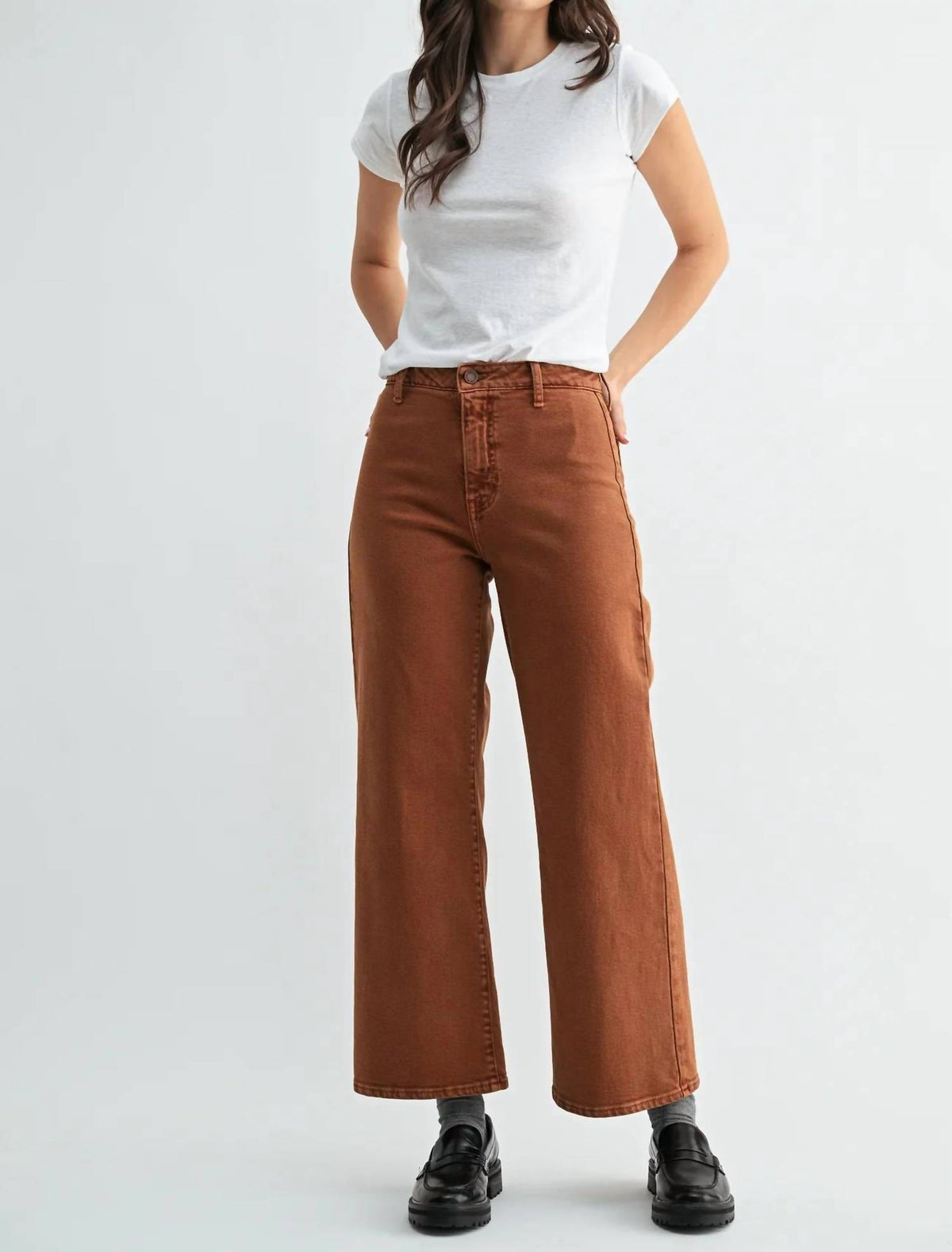 Just Black Denim - Wide Leg Jean
