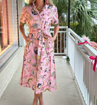 Just Darviny - Alexandra Midi Dress - clothing - cotton - dresses