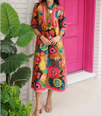 Just Darviny - Darviny Kaftan Maxi Dress