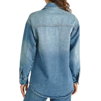 Just Fab - Women's Long Sleeves Oversized Jacket