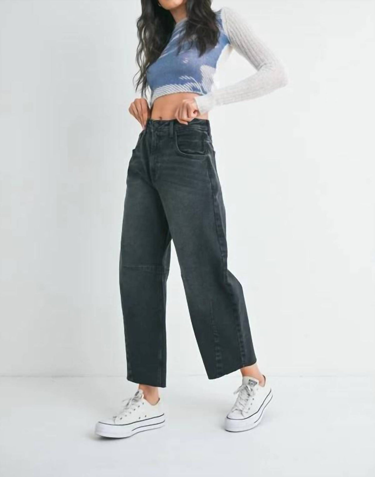 Just Panmaco Inc. - Staple Barrel Jeans