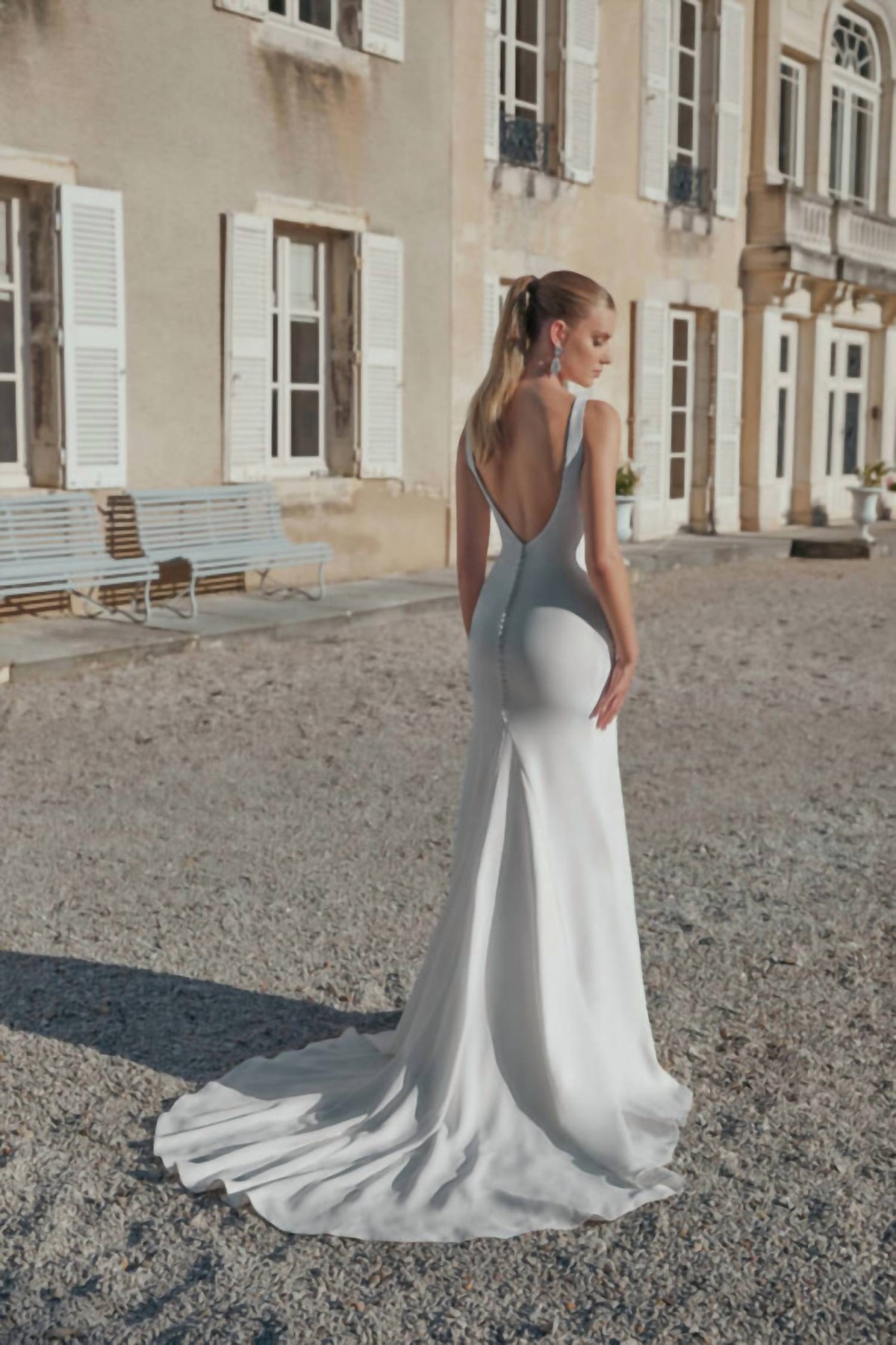Justin Alexander - Slit Wedding Gown
