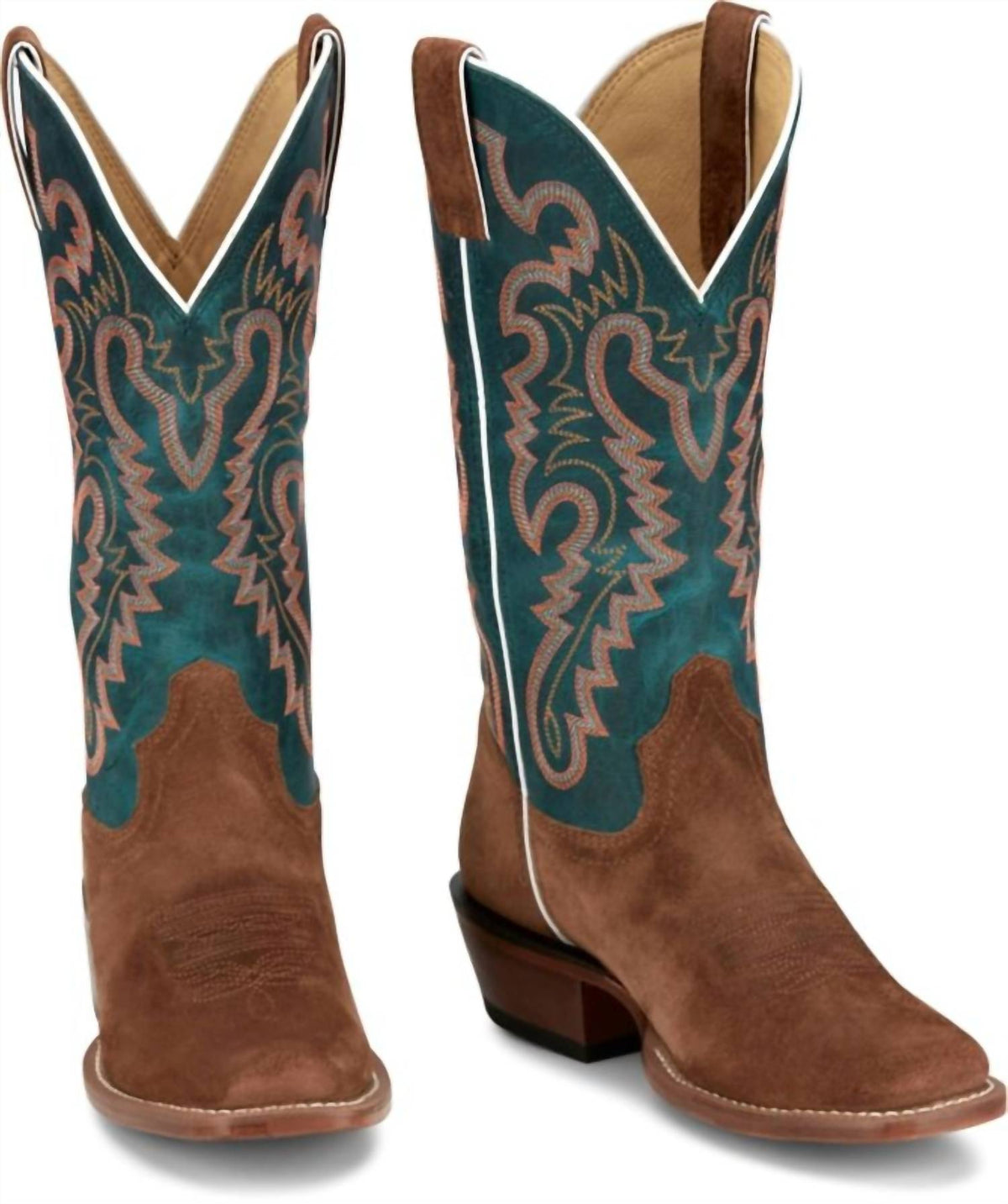 Justin Boots - Women's Annie Up Square Toe Boots