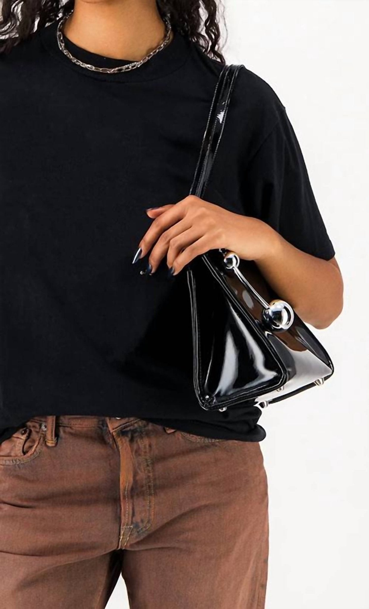 Justine Clenquet - Women's Uma Bag - bags - black - handbags