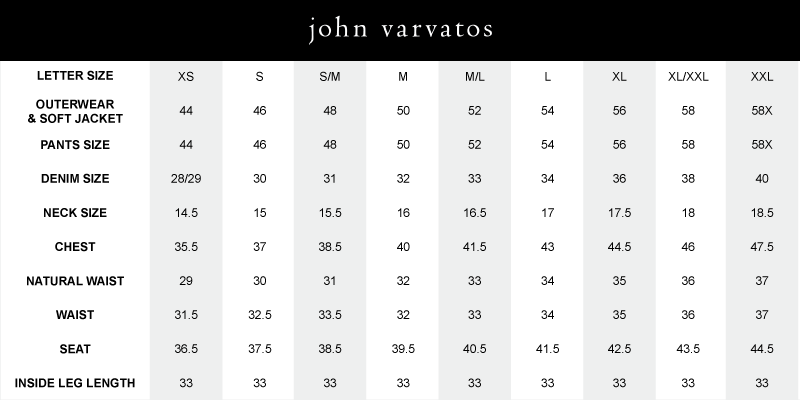 John Varvatos - Haynes Long Sleeve Johnny Collar Polo