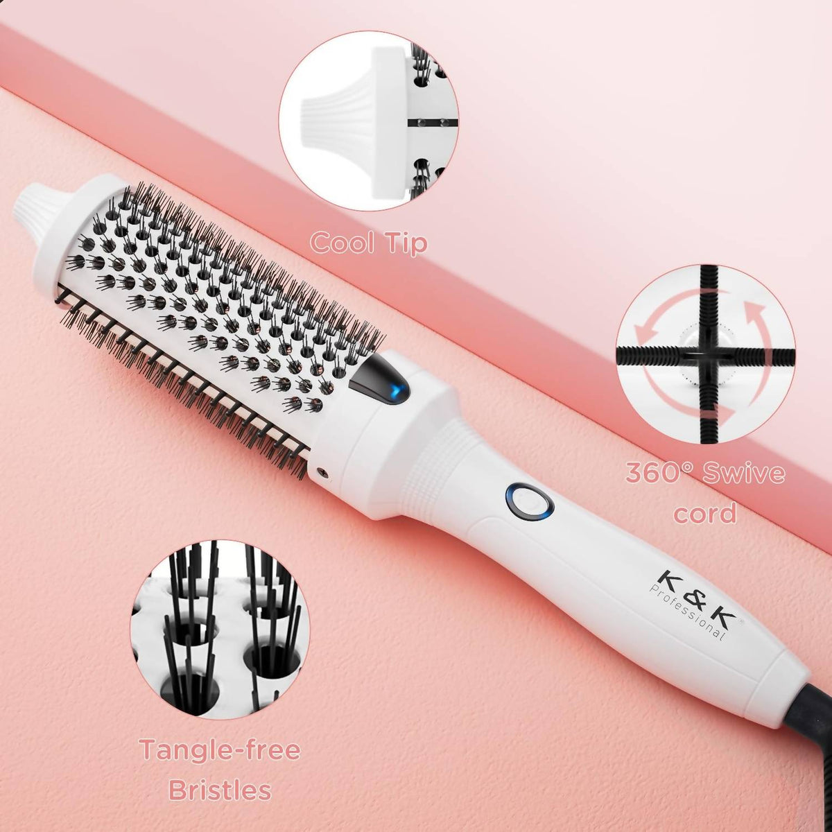 K & K Professional - Thermal Styling Brush