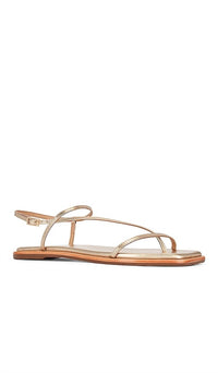 Kaanas - Women's Alayta Sandal - gold - leather - sandals