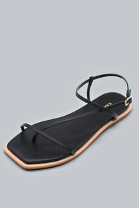 Kaanas - Women's Alayta Sandal - black - leather - sandals