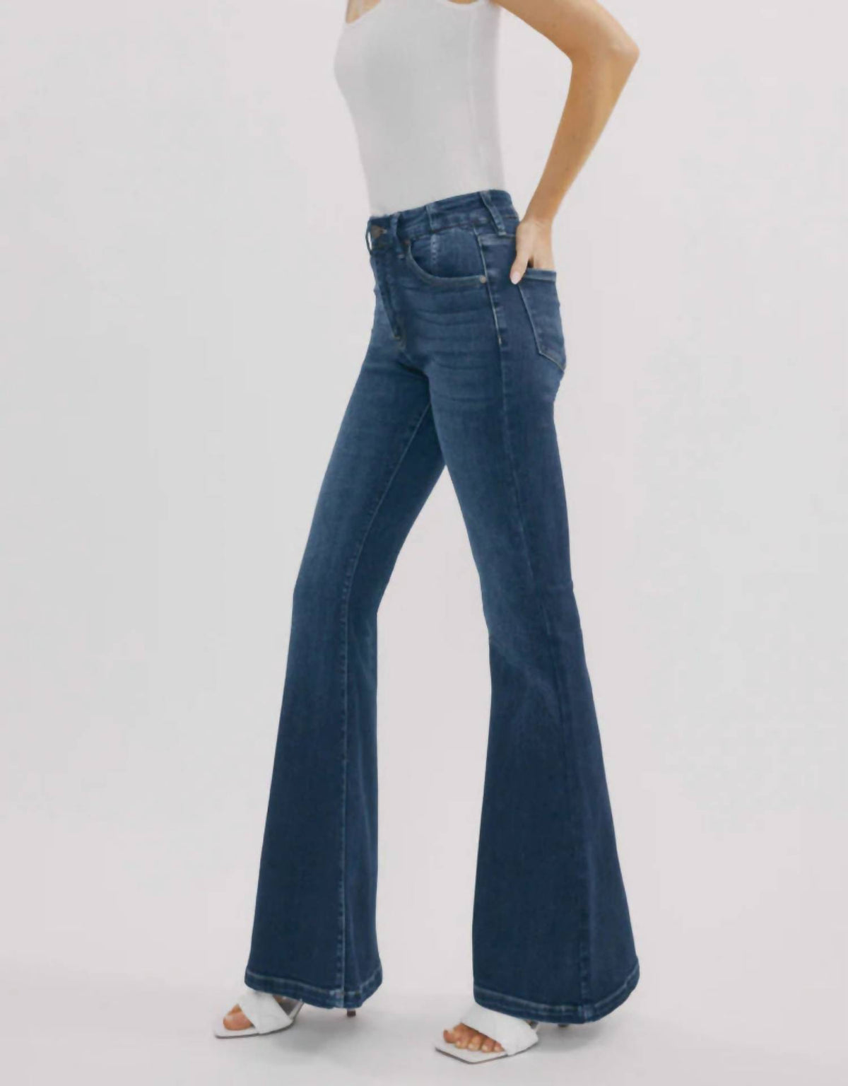 Kancan - Arizona High Rise Super Flare Jeans