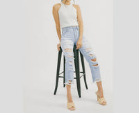 Kancan - Bold And Beautiful Distressed High Rise Jeans