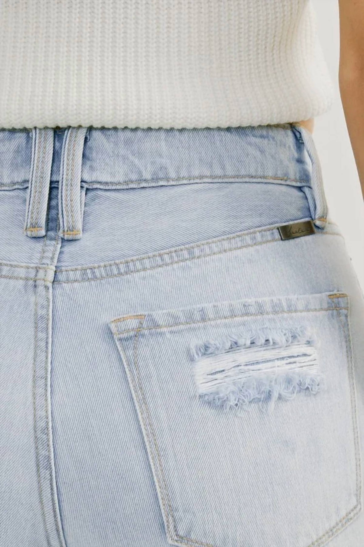Kancan - Bold And Beautiful Distressed High Rise Jeans