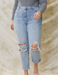 Kancan - Bridget Curvy Ultra High Rise Mom Jeans
