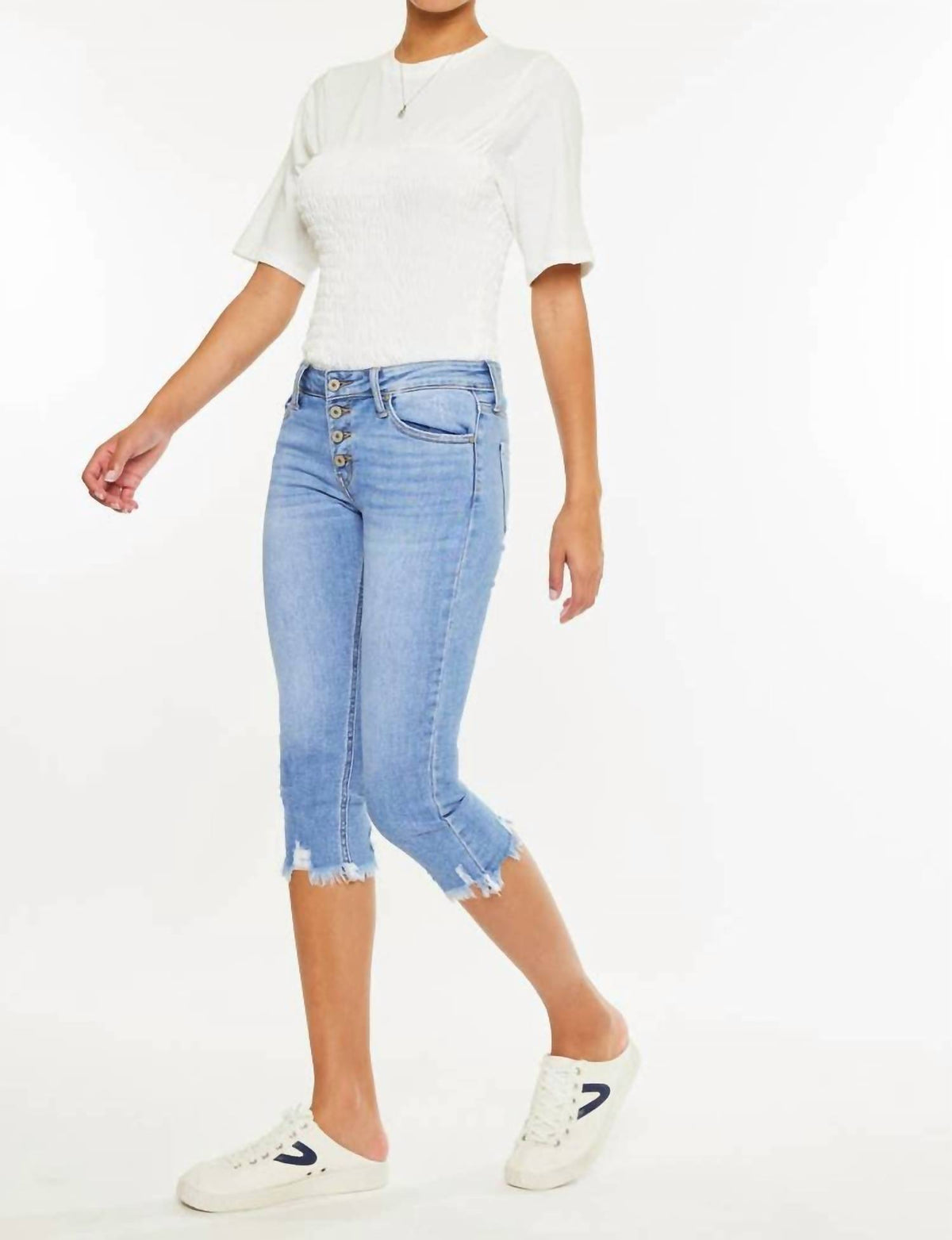 Kancan - Capri Crop Jeans