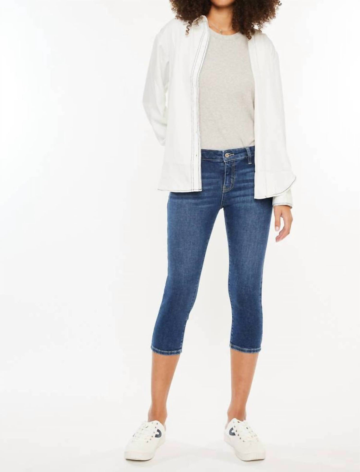 Kancan - Crop Capri Jeans