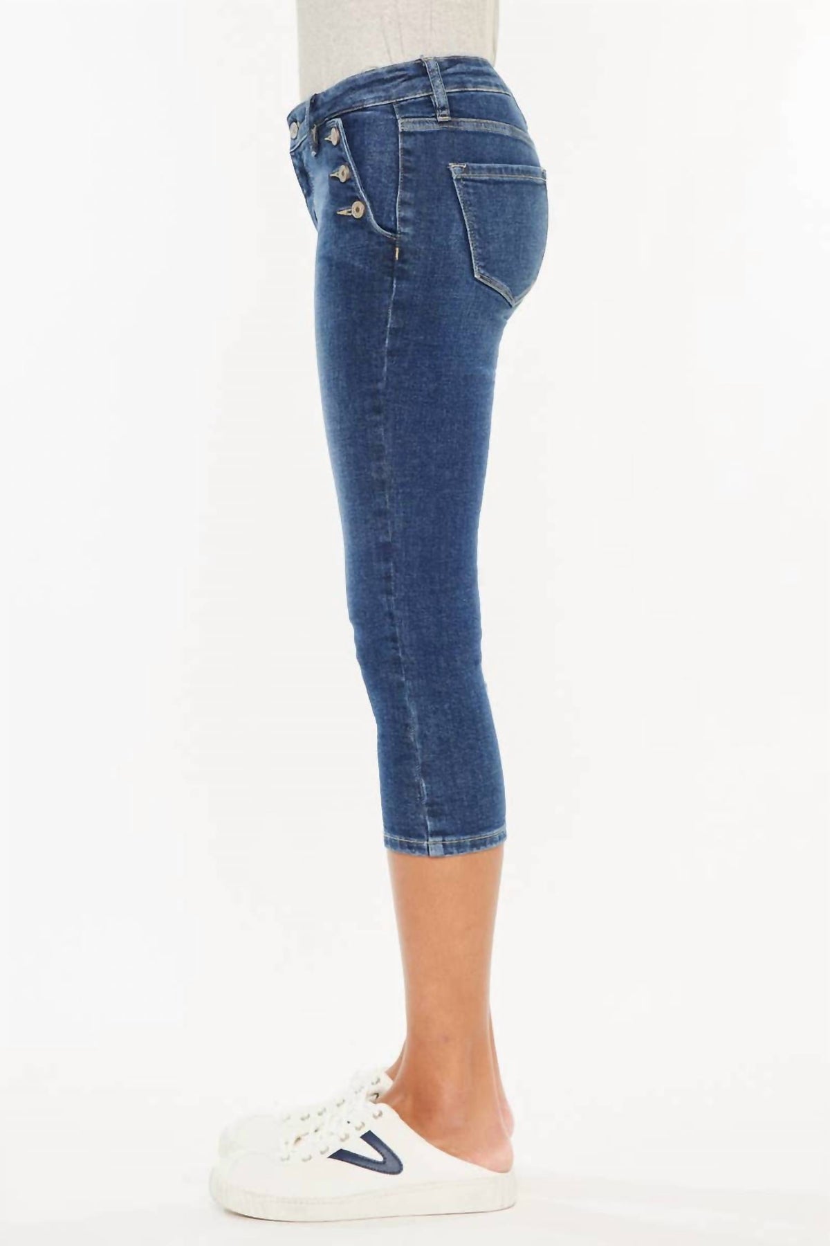 Kancan - Crop Capri Jeans