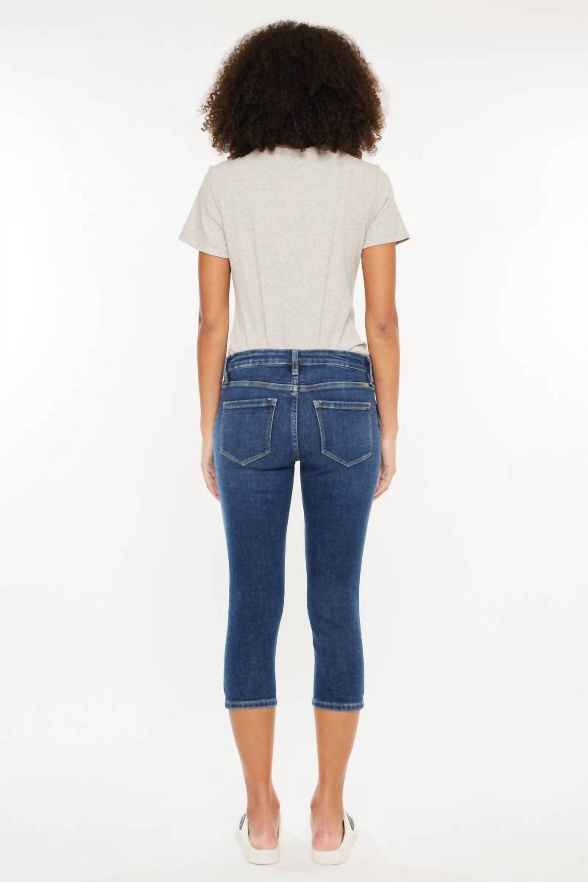 Kancan - Crop Capri Jeans