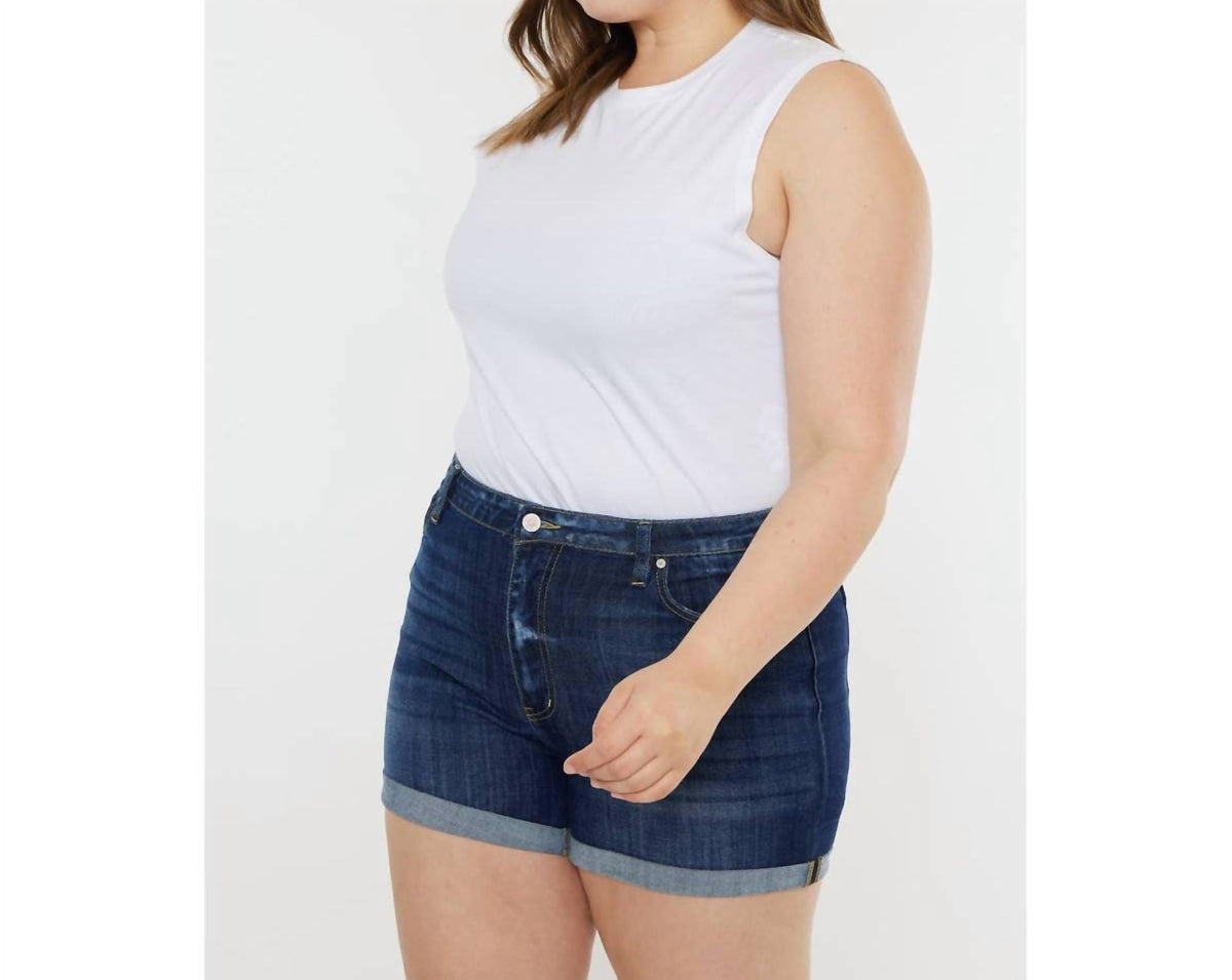 Kancan - Hazel Denim Shorts - Plus