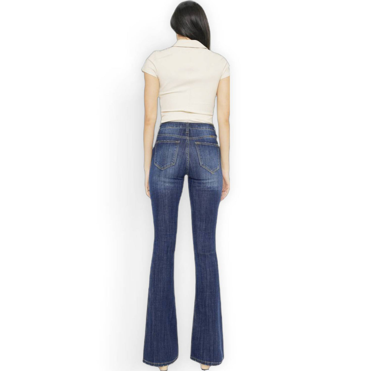 Kancan - Heading West Flare Jeans