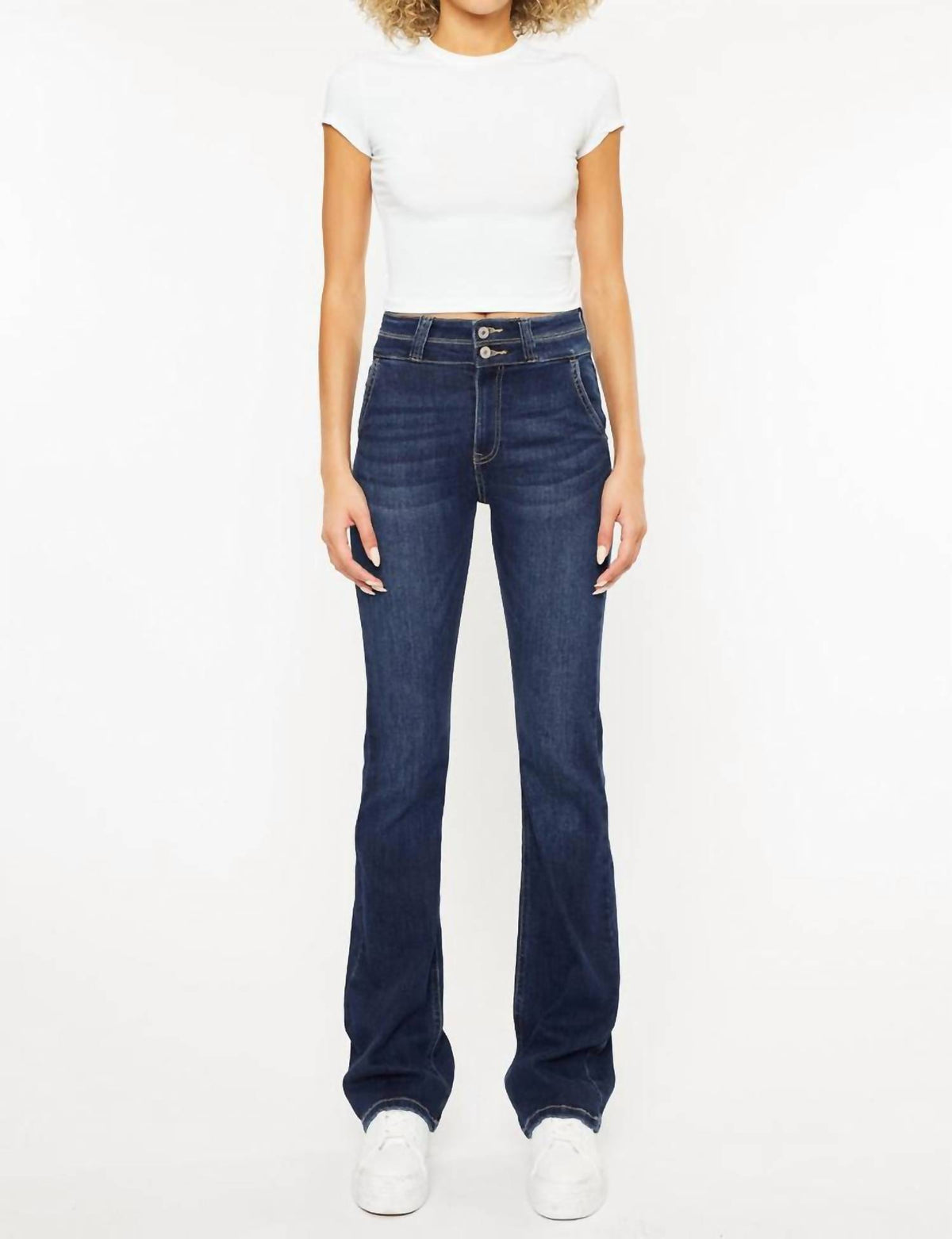 Kancan - High Rise Bootcut Jean