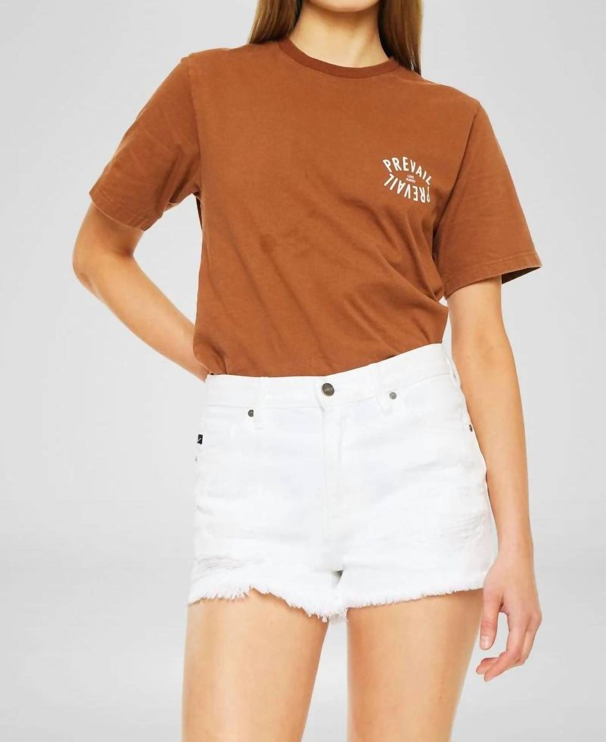 Kancan - High Rise Denim Shorts