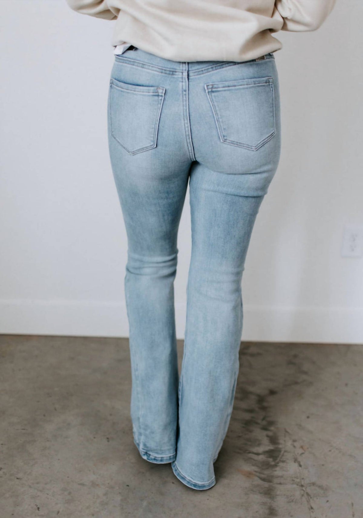 Kancan - High Waisted Flare Jean